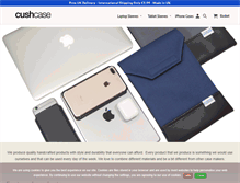 Tablet Screenshot of cushcase.com